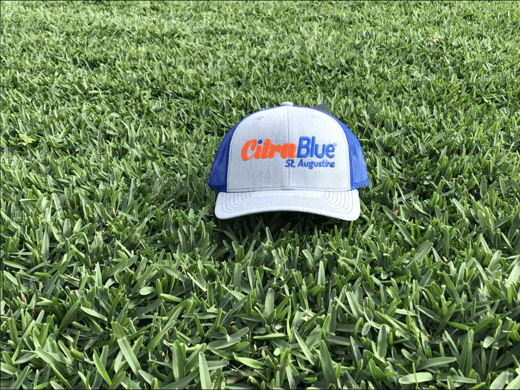 CitraBlue St. Augustine Hat on Grass