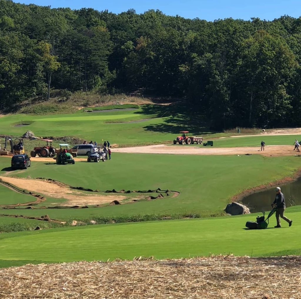 Superior Turf, Inc. installed the Latitude 36® Bermudagrass on McLemore Golf Course.