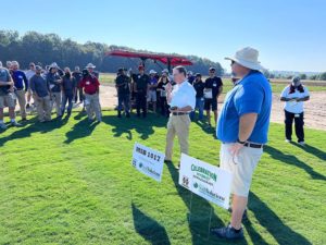 Celebration Hybrid Bermudagrass announced at the 2022 MSU Turfgrass Field Day in Starkville, MS.
