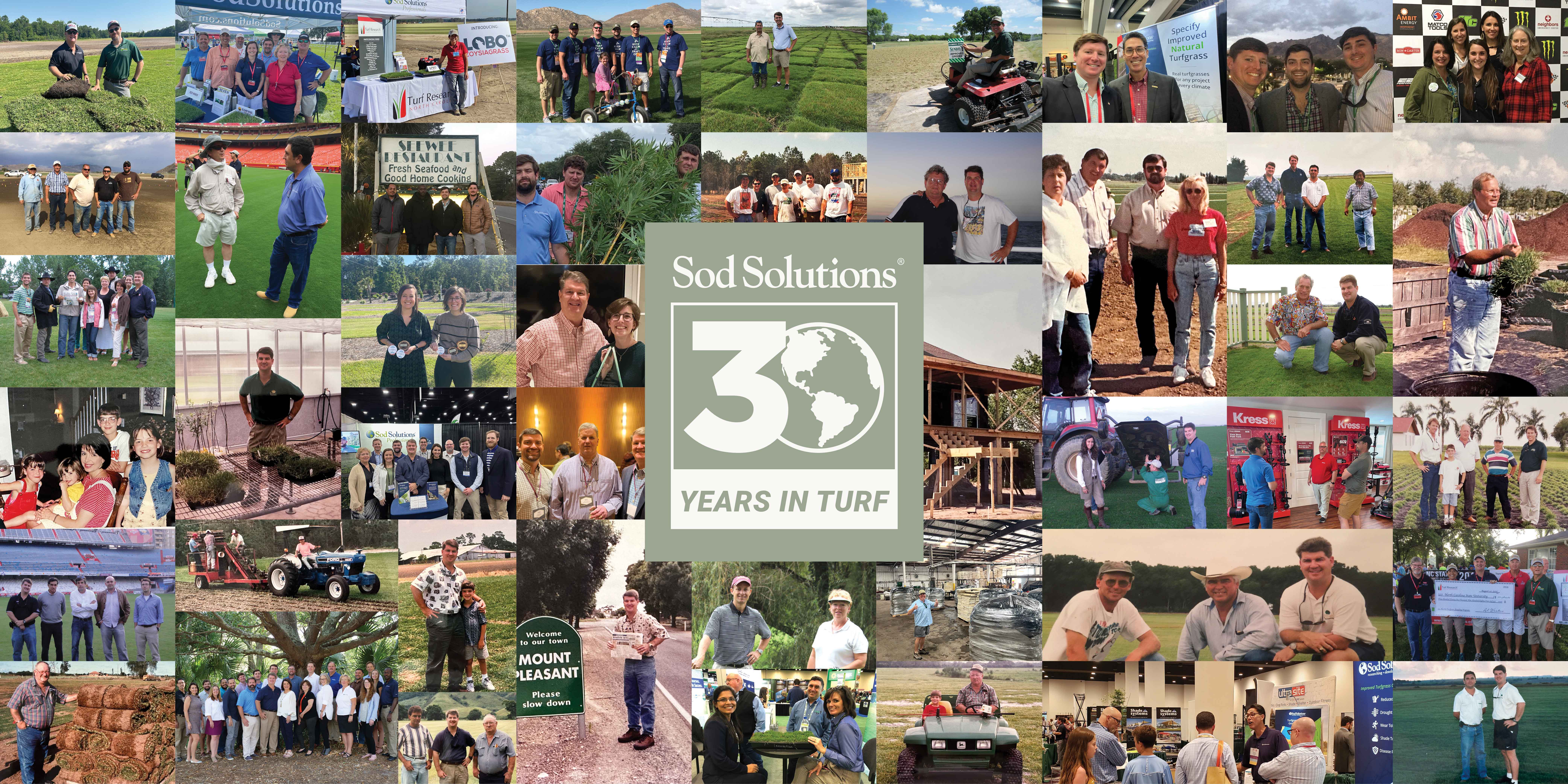 Sod Solutions Celebrates 30 Years: From Kitchen Table to Around the World